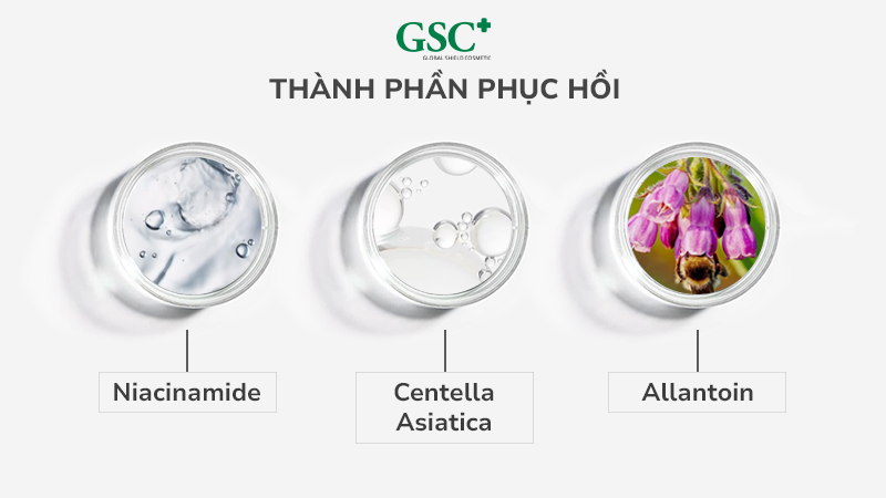 Nhóm giảm viêm, dịu da nhạy cảm