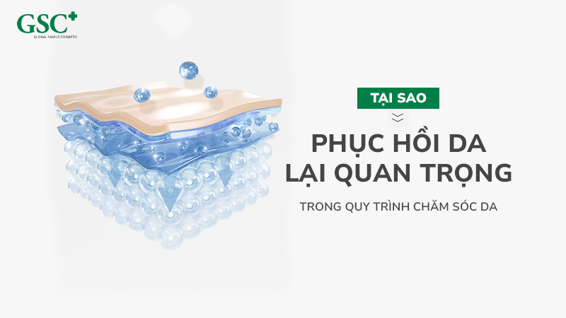 Tại sao phục hồi da lại quan trọng