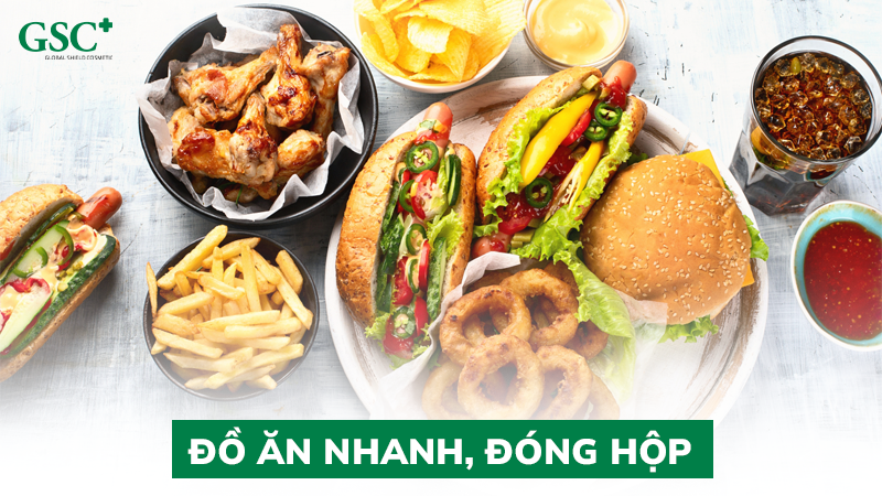 Đồ ăn nhanh, đóng hộp