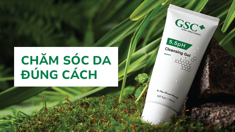 Chăm sóc da đúng cách để hỗ trợ xử lý viêm