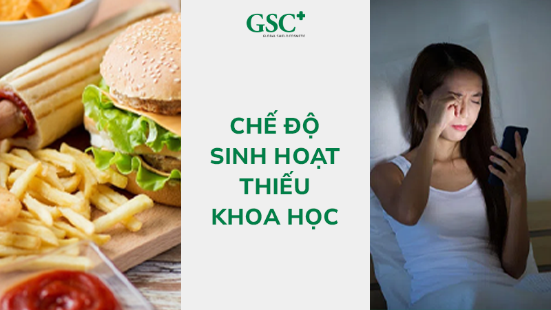 Chế độ sinh hoạt thiếu khoa học