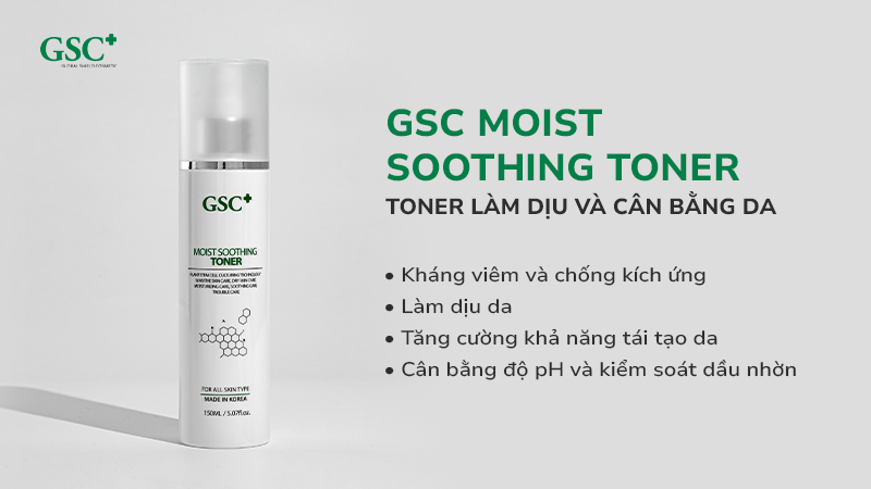 GSC Moist Soothing Toner