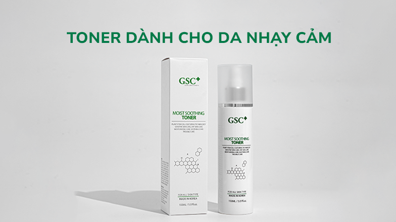 Toner dành cho da nhạy cảm