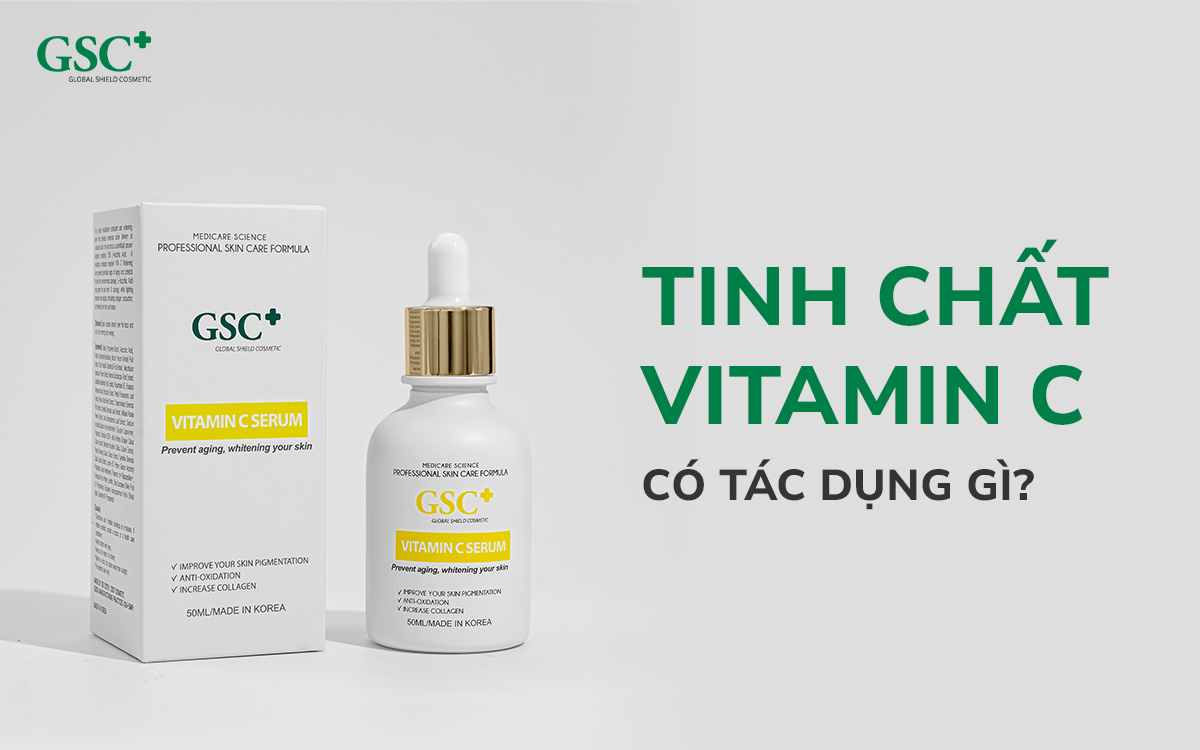 Tinh chất vitamin c có tác dụng gì