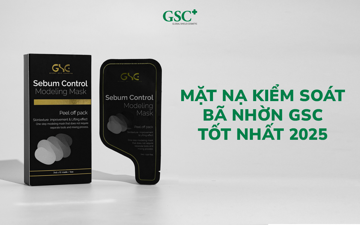 Mặt nạ kiểm soát bã nhờn GSC tốt nhất 2025